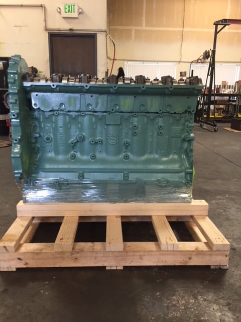 470 HP Detroit Diesel #Series-60, 12.7 L remanufactured long block - Image 3