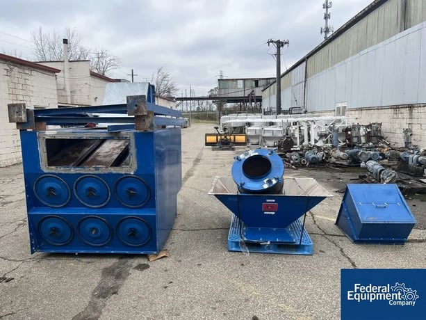 6000 cfm Donaldson #2DF12, Dust Collector, Carbon Steel, 12 cartridges, 2280 sq.ft., 230/460 V, 3 Ph - Image 1