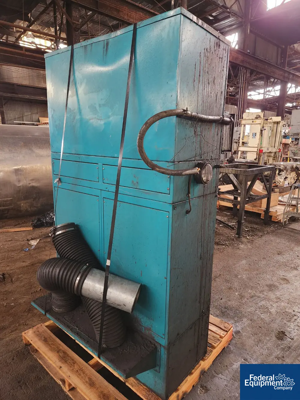 1500 cfm Aercology #CF1500, Dust Collector, Carbon Steel, 2 cartridges, 480 sq.ft., 3 HP, 460 V - Image 3