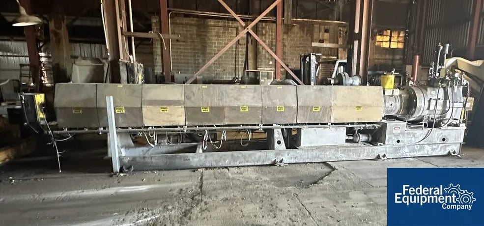 6" Davis-Standard/Berringer, Water Ring Pelletizing Line, 44:1 L/D, 11.478:1 ratio, 600 GPM, 7.5/400 HP - Image 1