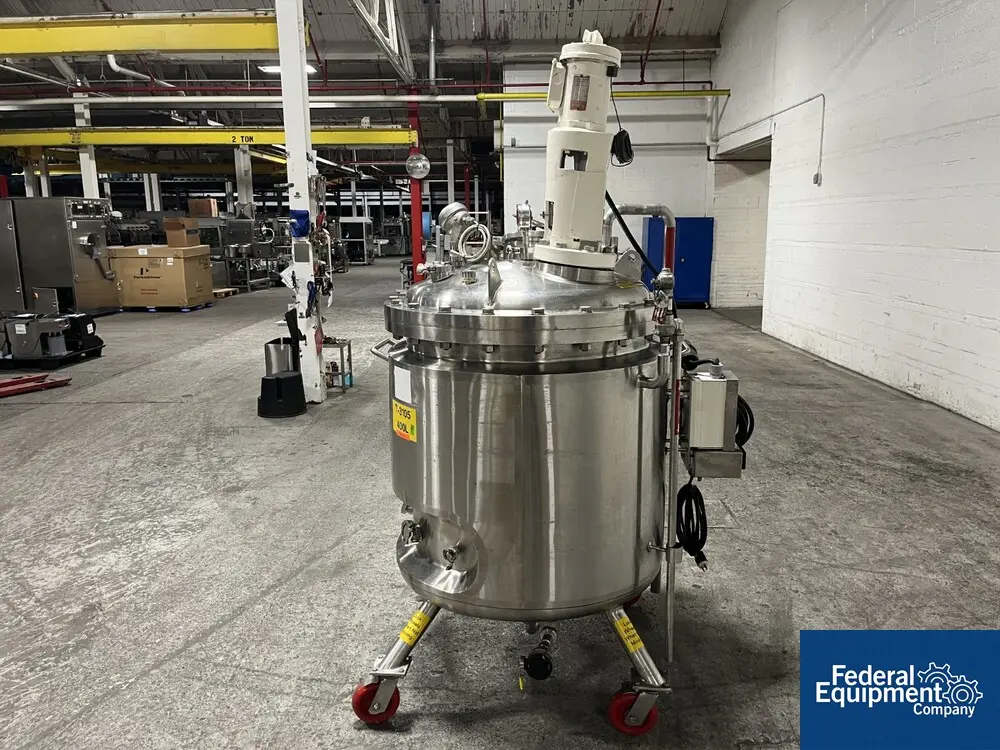 Precision, Stainless Reactor, 316L Stainless Steel, 400 Liter, 45 psi internal, 90 psi jacket, 338 F, 0.30 - Image 3