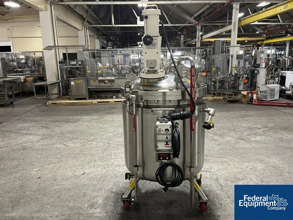 Precision, Stainless Reactor, 316L Stainless Steel, 400 Liter, 45 psi internal, 90 psi jacket, 338 F, 0.30 - Image 4