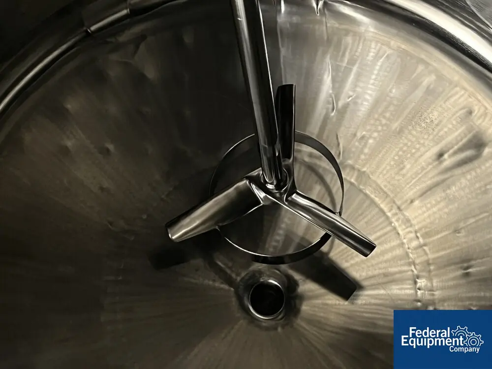 Precision, Stainless Reactor, 316L Stainless Steel, 400 Liter, 45 psi internal, 90 psi jacket, 338 F, 0.30 - Image 7