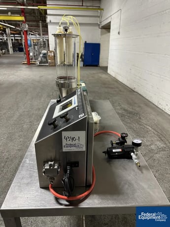Vector Corp. #MFL01, Fluidized Air Bed Dryer/Coater, 110 V, 2004 - Image 4