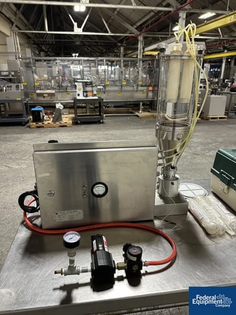 Vector Corp. #MFL01, Fluidized Air Bed Dryer/Coater, 110 V, 2004 - Image 5