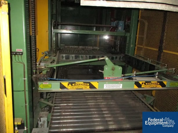 Columbia #FL100-LR, Palletizer, 8' pallet magazine (2 available) - Image 8