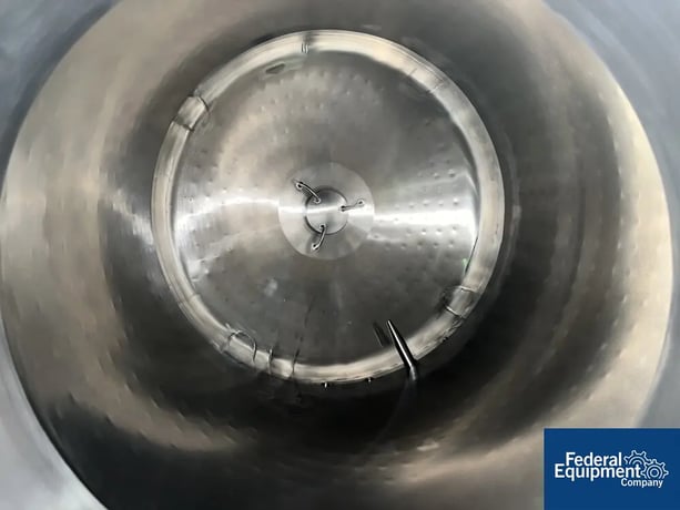 264.2 gallon Precision Reactor, 316L Stainless Steel, 42" diameter x 42" straight side, 51 psi internal, 160 - Image 8