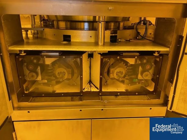 8 Ton, Elizabeth Hata #HT-X65LD-U, Tablet Press, 65 Station, 13 mm diameter Tablet, 18 mm fill, 624k TPH - Image 3