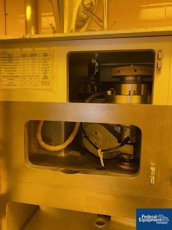 8 Ton, Elizabeth Hata #HT-X65LD-U, Tablet Press, 65 Station, 13 mm diameter Tablet, 18 mm fill, 624k TPH - Image 4