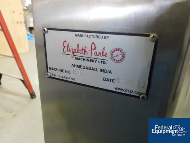 Elizabeth Hata #R & D, Tablet Press, 10 Station, 6000 tablets/hr., 22 mm max diameter, 18 mm max depth of - Image 6