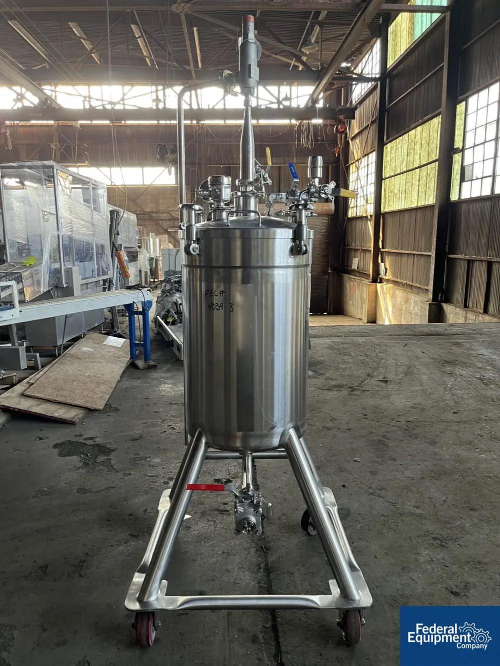 26.4 gallon GS Stainless, Receiver Tank, Stainless Steel, 15 psi @ 212°F, 2006 - Image 5