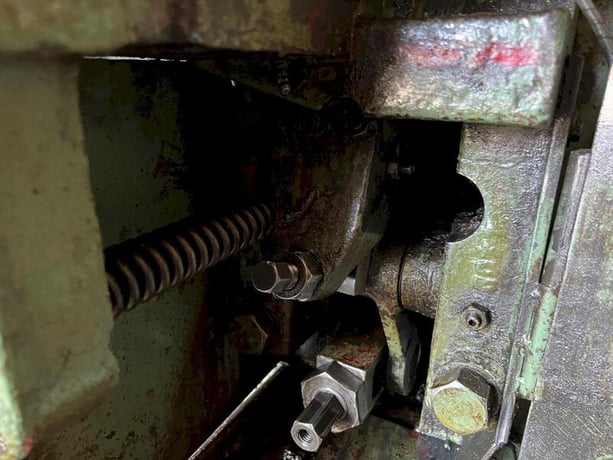 .32" x 1-7/32" National #320, high speed roller header, bushing cutoff, 240 PPM - Image 4