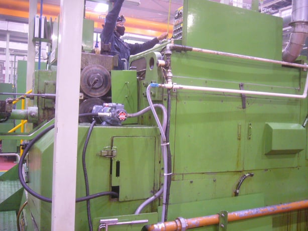 1/2" x 4" Asahi Okuma Okuma #ORH-120, 2 die 3 blow cold header, PKO, bushing cutoff, 100 PPM, 1977 - Image 3