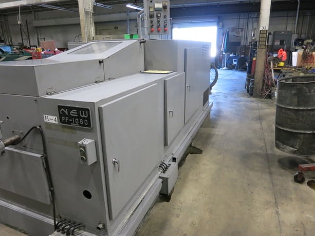 .393" Nakashimada #PF-1080, 2 die 3 blow progressive header, 50-100 PPM, PKO, 30 HP, 1982 - Image 2