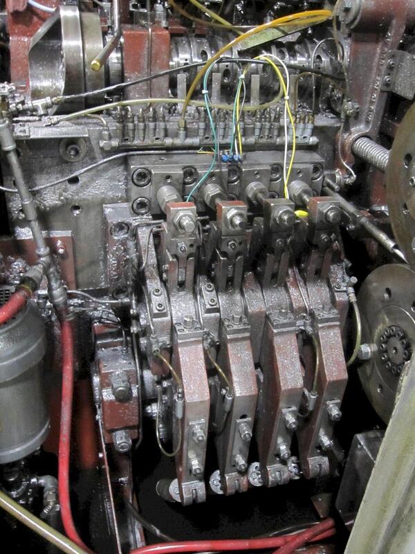 .157" x 3.74" Malmedie #B8, 4 die progressive cold header, 55-110 PPM, 40 HP - Image 2
