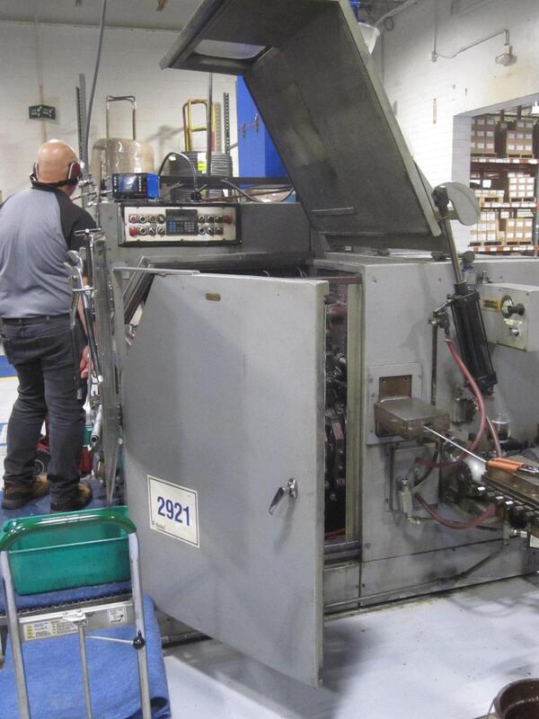 .157" x 3.74" Malmedie #B8, 4 die progressive cold header, 55-110 PPM, 40 HP - Image 3