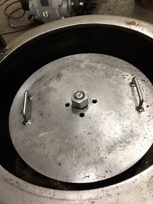 Barrett #151-E, chip separator, 18" chip wringer, AC motors & controls - Image 3