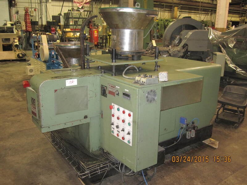 FuBin Machinery #CA24B, nut crimper, 24mm nut capacity, assembles nut & washer, 2003 - Image 1