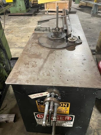 1/2" Penn #2BMTS, wire/tube bender, 420° rotation, 24" x 60" table, 6 position turret - Image 2