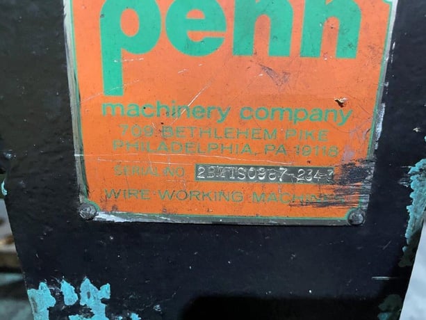 1/2" Penn #2BMTS, wire/tube bender, 420° rotation, 24" x 60" table, 6 position turret - Image 5