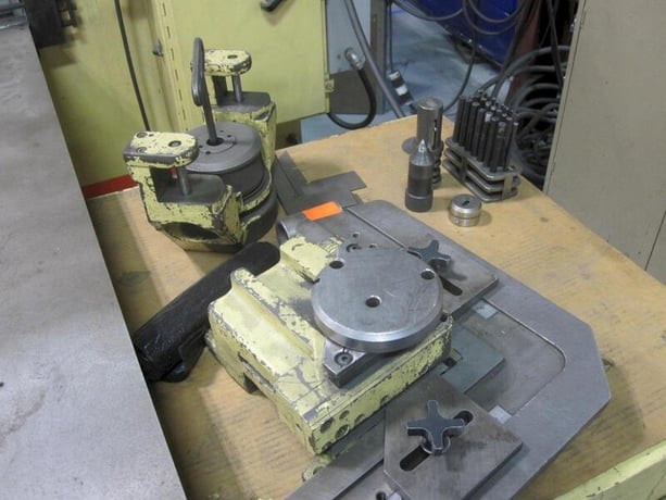 Strippit #Super-30/30, turret punch press, fence, lots of extra rolls - Image 4