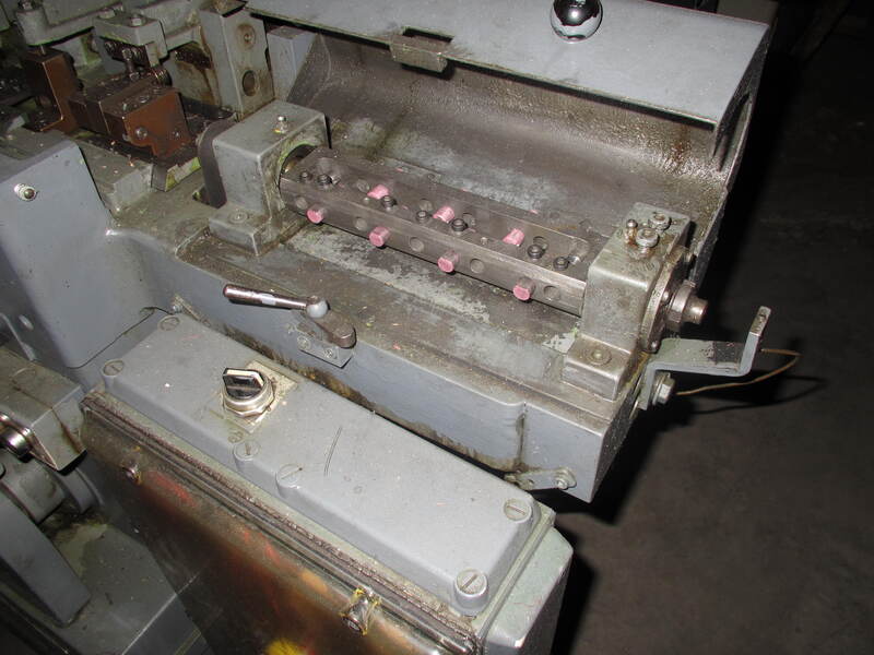 Buendgens #ST, pin making machine,.050" wire, 2.360" length, 500 PPM, rotary arbor straightener, 1988 - Image 2