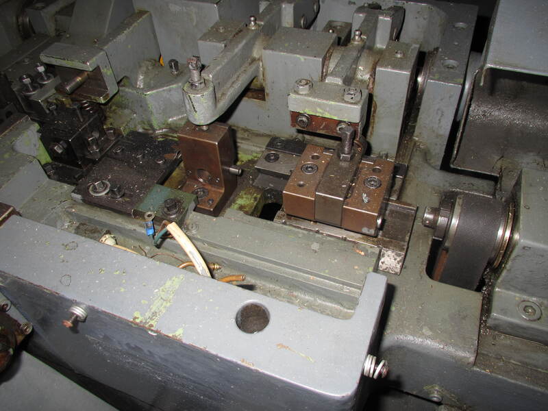 Buendgens #ST, pin making machine,.050" wire, 2.360" length, 500 PPM, rotary arbor straightener, 1988 - Image 3