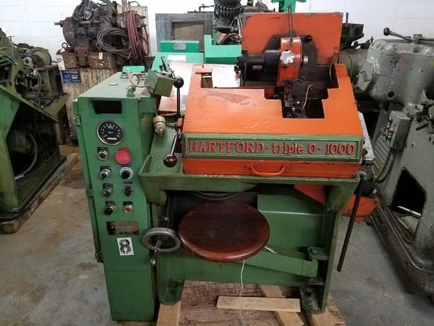 .125" x 1-1/8" Hartford #000-1000, high speed flat die thread roller, 350-1000 PPM - Image 1