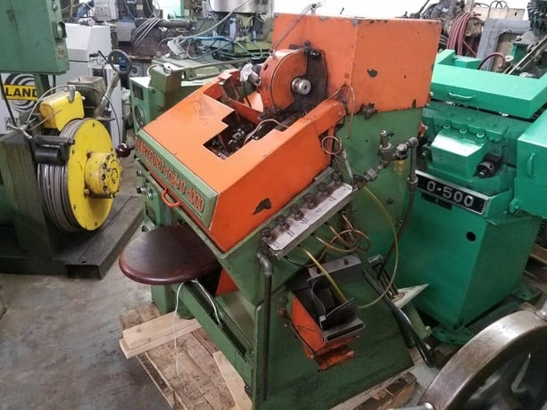 .125" x 1-1/8" Hartford #000-1000, high speed flat die thread roller, 350-1000 PPM - Image 4