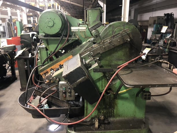 Waterbury-Farrel #20, heavy frame incline thread roller, 125 PPM - Image 6