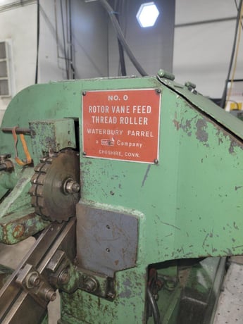 5/32" x 1-1/2" Waterbury-Farrel #0, heavy frame incline thread roller, 175 PPM, 5 HP - Image 3