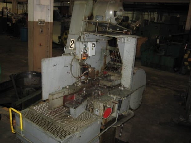 3/8" x 2" Waterbury-Farrel #20, lite frame horizontal hand feed thread roller, 60 SPM - Image 1