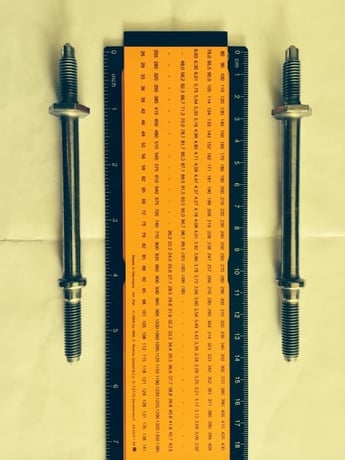 1.25" x 11.8" Bad Duben #PRX32E-CNC, 2 die cylindrical thread roller, 1996 - Image 5