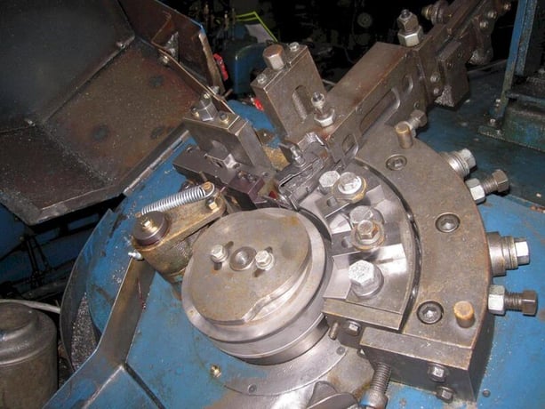 1/4" x 2" Prutton #75A-24R, planetary thread roller, 400 PPM, vibratory bowl - Image 2