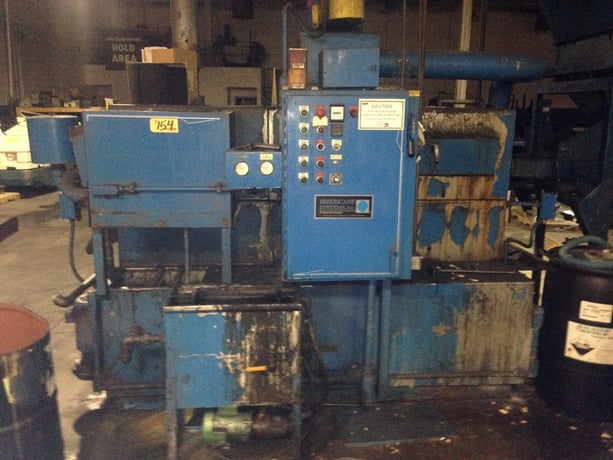 Midbrook Hurricane #250, parts washer, 3 stage, wash/rinse/dry, gas heated water system, 1995 - Image 1
