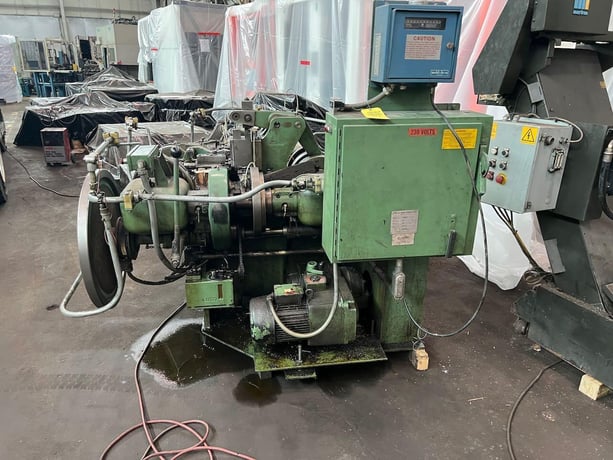 Baird #3, 4-slide wire former, 3/16" wire diameter, 1-1/8" flat stock width, 10" feed length, 120 PPM - Image 3