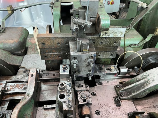 Baird #3, 4-slide wire former, 3/16" wire diameter, 1-1/8" flat stock width, 10" feed length, 120 PPM - Image 9