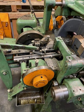 Nilson #S-1, 4-slide wire forming machine, 3/32" wire diameter, 1" width strip, 8" feed length, 47-234 PPM - Image 2
