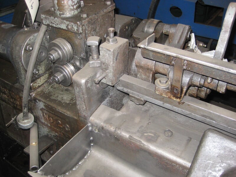1/4" Lewis #2-C, wire straightener & cutoff machine, 12' runout rack, 100 FPM, 2 HP - Image 4
