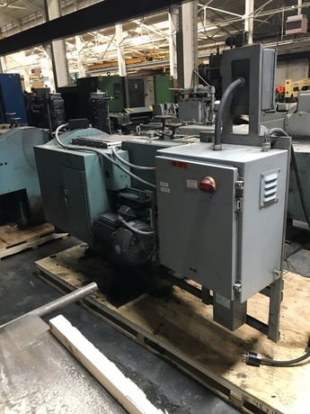 1/4" Shuster #2A4EV75L, wire straighten & cutoff machine, 3' longest cut, 28-300 FPM, 2012 - Image 7