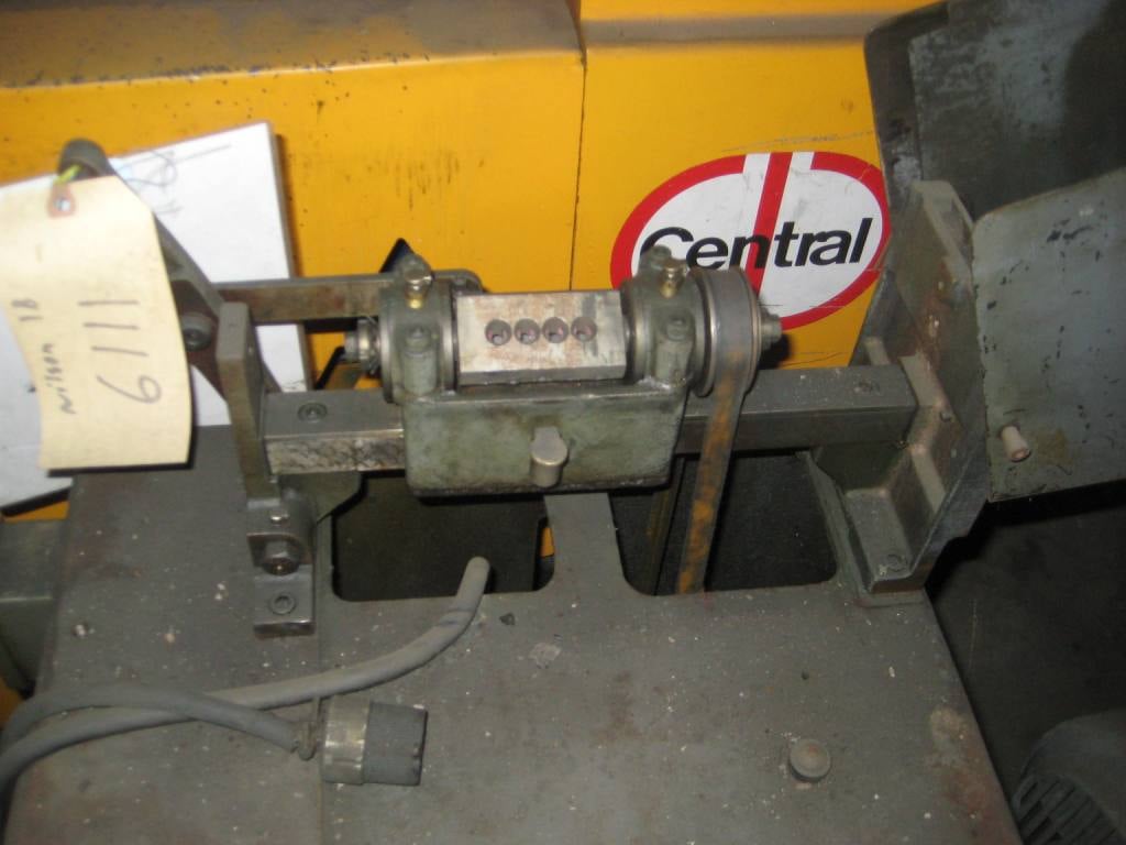 3/64" Nilson #1B, rotary straightener, 10 blocks for straightening, foot pedal motor starter, 1968 - Image 2
