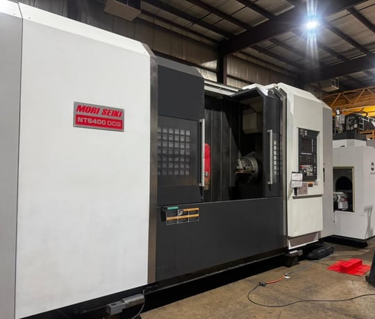 Mori Seiki #NT-5400DGC/1800SZ, 5" Axis CNC horizontal turning center, 4.1" bar, 15" chuck, 2007 - Image 2