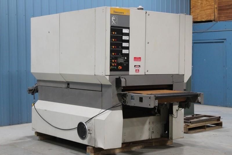 37" Timesavers #237-4 IC, Wide Belt Sander, 4-Head, 37" x 75" abrasive belt, 6" thickness, 30" infeed, 15-45 - Image 2