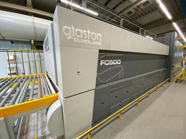 Glaston #FC-500-2860-4-19-MM-L-R, Flat Tempering Furnace for Low-E Glasses, 110" x 236" max glass size - Image 5