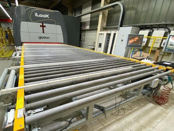 Glaston #FC-500-2860-4-19-MM-L-R, Flat Tempering Furnace for Low-E Glasses, 110" x 236" max glass size - Image 9