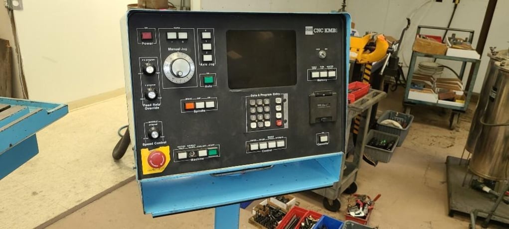 Hurco #KMB-1, CNC 3 Axis Knee Mill, 14