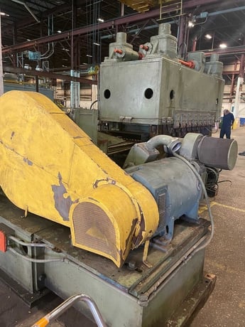 60" Paxson, 6-Hi precision leveler, 19 work rolls, 1.625" work roll diameter, driven entry pinch rolls - Image 5