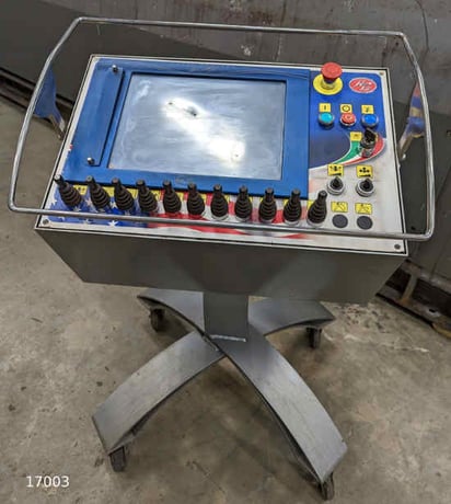 10' x 1-3/4" M.g. #MH-345-G, 18.1" top roll diameter, 17.3" lower roll diameter, 14.6" side rolls diameter - Image 4
