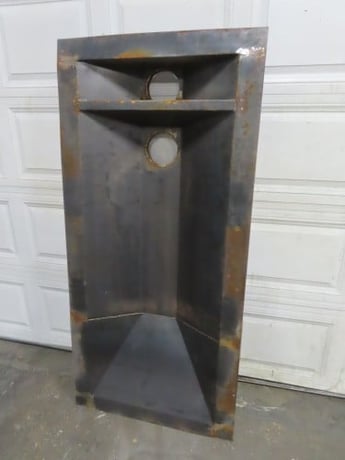 Rotex screener bottom discharge pan, fits 29" x55"screener,single deck screener - Image 2