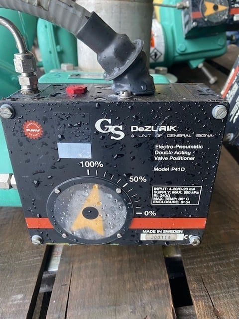 6" Dezurik #9419256, high performance BHP style butterfly control valve, size 6-lI - Image 3